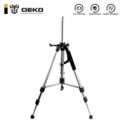 DEKO 120cm Laser Level Tripod Nivel Laser Tripod Professional Carbon Tripod for Laser Level Aluminum Adjustable Tripod Tools 1