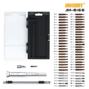 JAKEMY JM-8166 61-IN-1 Magnetic Screwdriver Set Precision Phillips Torx Screw Driver Bits for Phone PC Glasses Repair Hand Tools 2