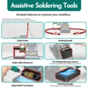 YIHUA 982-III C115 C210 C245 Soldering Iron Precision Soldering Station  Control Temperature Welding Rework Station 3