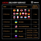 DEKO DEGG01 Automatic Electric Glue Gun Heat Hot Melt Multi-function Electric Pressure Sewing Seams Waterproof Glue 6