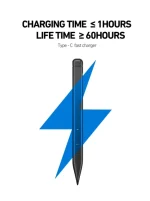 Slim pen 2 for Surface Pro 8 9 4096 palm rejection ink Stylus pencil for Surface Laptop studio 2 duo 2 ASUS HP DELL 3