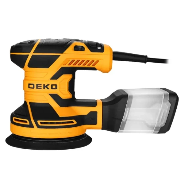 DEKO DKOS32XL125 320W Speed 14000pm Random Orbit Sander Home DIY Carpenter Strong Dust Collection Polisher 2