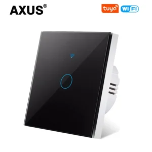 Tuya WiFi Smart Switch Works With Alexa No Neutral Wire Wireless RF433Mhz Remote Wall Touch Sensor Lightes Switch 1/2/3Gang 11