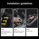 KingSpec M.2 SSD NGFF 128GB 256GB 512gb 1TB 2TB M2 SATA SSD 2280 SATA3 6Gb Internal Solid State Drive Hard Disk for Laptop 5