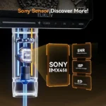 Elikliv EM4K 4K Microscope For Electronics 2000x 52MP HDMI Digital Microscope for PCB Inspection Repair with 10"Stand 8"Screen 3