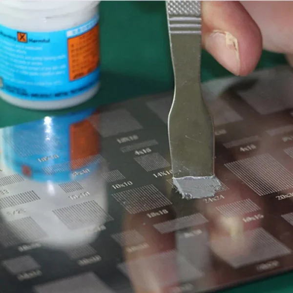 JAKEMY JM-Z12 Memory Metal Tin Scraping Knife Solder Paste Mixing Knife Pry Opening Spudger for iPhone Mobile Phone Repair Tools 6