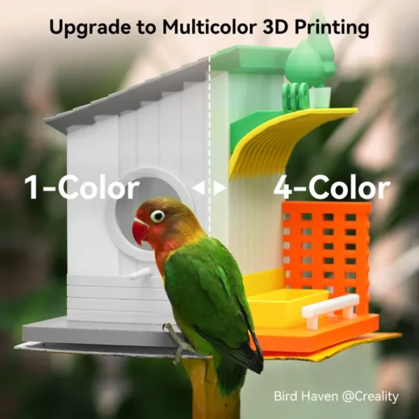 Creality CFS Upgrade Kit Unlock Multi-Color Printing For Creality K1 Max/ K1C/ K1/K1 SE 3D Printers Quickly Installation 4