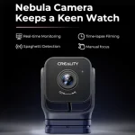 Creality Nebula Camera Upgrade 3D Printer Real-time Monitoring Time-lapse Filming Spaghetti Detection Manual Focus USB Interface 2