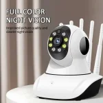 1MP PTZ WIFI IP Dome Camera Indoor Surveillance Two Ways Smart Home Camera Wireless HD CCTV Baby Monitor Security Protection 3