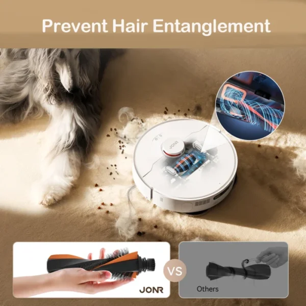 JONR Robot Vacuum P20 Pro International Edition Mopping Vacuuming Drying Wipes Automatic Cleaning Dust Collecting Drainage Water 3