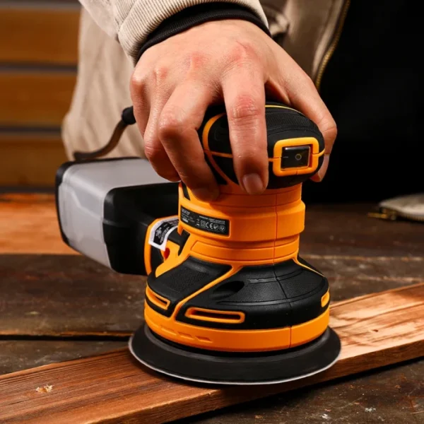 DEKO DKOS32XL125 320W Speed 14000pm Random Orbit Sander Home DIY Carpenter Strong Dust Collection Polisher 5