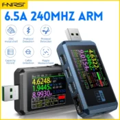 FNIRSI FNB48P USB Tester Voltmeter Ammeter TYPE-C Fast Charge Detection Trigger Capacity Ripple Measurement with CNC Metal Shell 1