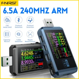 FNIRSI FNB48P USB Tester Voltmeter Ammeter TYPE-C Fast Charge Detection Trigger Capacity Ripple Measurement with CNC Metal Shell 1