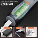 35W USB Cordless Rotary Tool Dremel DIY Mini Drill Engraving Pen Electric 3 Speed Mini Wireless Drill Set 8500r-21000r/min 2