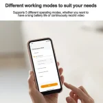 IMOU 3MP Cell PT Lite 100% Wire-Free with Solar Panel WiFi Camera 5000mAh Battery IP66 Auto Tracking Home Security Camera 5