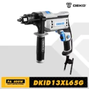 DEKO DKID13XL65G professional grade impact drilll 220V, 2 Functions Drill Screwdriver Electric Tool Power Tool (DKID Series) 1