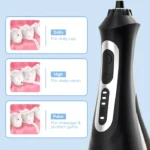 SEAGO New Oral Dental Irrigator Portable Water Flosser USB Rechargeable 3 Modes DIY Mode IPX7 Water for Cleaning Teeth SG833 3