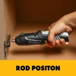 DEKO DKCS3.6O1 3.6V Keyless Chuck Portable Electric Screwdriver for Home DIY Lataus Akku Cordless Woodworking Tools 5