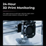 Creality Nebula Camera Upgrade 3D Printer Real-time Monitoring Time-lapse Filming Spaghetti Detection Manual Focus USB Interface 4