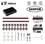 DEKO Engraver Abrasive Rotary Tools Accessories Engraving Tool Heads Set For Sanding Grinding Polishing Cutting 3