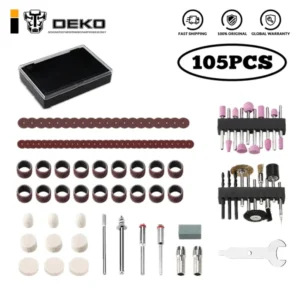 DEKO Engraver Abrasive Rotary Tools Accessories Engraving Tool Heads Set For Sanding Grinding Polishing Cutting 3