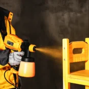 DEKO 450W HIGH POWER HOME ELECTRIC SPRAY GUN 800ML Cordless Paint Sprayer Household HVLP Paint Gun for Furniture Cabinets 4