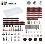 DEKO Engraver Abrasive Rotary Tools Accessories Engraving Tool Heads Set For Sanding Grinding Polishing Cutting 1