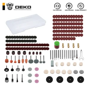 DEKO Engraver Abrasive Rotary Tools Accessories Engraving Tool Heads Set For Sanding Grinding Polishing Cutting 1