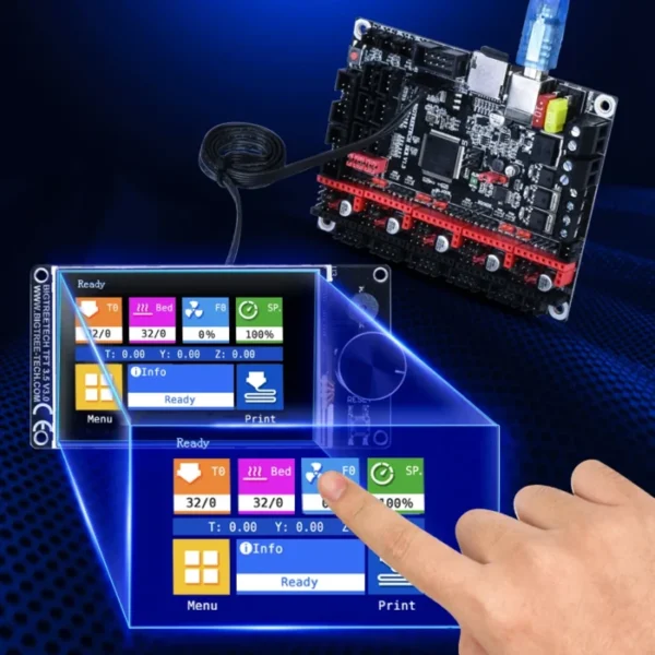 BIGTREETECH TFT35 V3.0 Touch Screen 3.5 inch With WIFI 12864 LCD Display Mode Panel MKS TFT35 For SKR MINI E3 V2.0 Ender Board 6