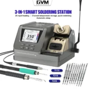 GVM H3 T210/T245/T115 Handle Available 3 in1 High Voltage 80W Intelligent Welding Station Automatic Sleep Welding Rework Station 1
