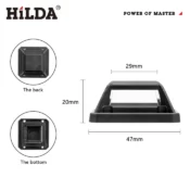 HILDA Laser Level Protective Glasses Vertical and Horizontal Lasers Glass Protective Cover Accessories 4