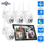 Hiseeu 5MP Full HD 8CH Wireless NVR Security WIFI IP Camera System Kit Waterproof Surveillance Home Security PTZ CCTV System Set 1