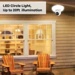 E27 4MP Light PTZ Tuya Camera WIFI CCTV Security IP 10X zoom HD Camera Ai Humanoid Filter Push Color Night Vision Surveillance 6