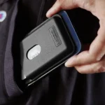 magsafe wallet find my built-in find my location wallet tracker tag for iPhone 12/13/14/15/16/17 with wireless rechargeable 4