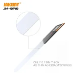 JAKEMY 0.1mm Ultra Thin Pry Opening Card for Mobile Phone Curved Screen Disassemble Repair Tools 4