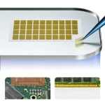 MECHANIC 25m 5-50mm Electronic Tape Polyimide Adhesive Insulated 400℃ Heat Resistant Tape For Circuit Board Battery Protection 5