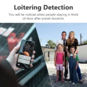 IMOU Video Doorbell 2S Set 5000mAh Rechargeable Battery 30°Pan Lens Human Detection Two-way Talk Waterproof 100% Wire-Free Chime 6