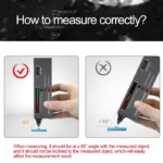 Diamond Test Pen Professional High Precision Discriminator Gem Selector LED Indicator Detect Authenticity Jewelry Testing Tools 5