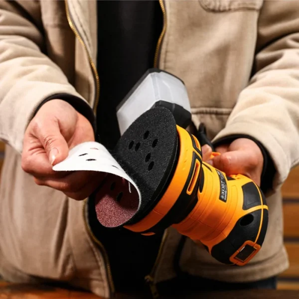 DEKO 320W Speed 14000rpm Carpenter Strong Dust Collection Polisher Random Orbit Sander Wood Grinder DIY Electric Home 5