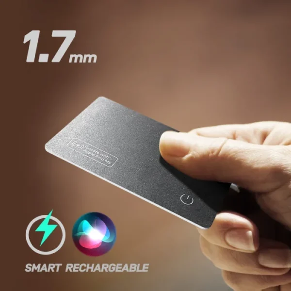 Wireless charger charging tracking card wallet GPS locator smart mini tag iphone for apple device find my airtag replacement 4