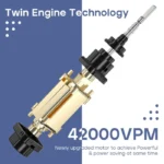 Seago Sonic Electric Toothbrush Two-engines Magnetic Core Oral Care Smart Adult Timer Brush Waterproof Brushes SG540 3