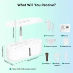 Plant Hydroponics System Growing Indoor Garden LED Light Smart Planting Machine Self Watering Indoor Home Gardening Planter 5