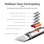 SUNSHINE C210 Series Integrated Soldering Iron Tips and Heating Core Efficient Heat Conduction Temperature Recovery for S210 2