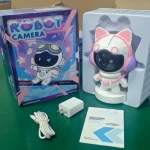 5MP Robot PTZ Surveillance Camera 2.4G/5G WIFI Robot WiFi IP Camera Robot Man CCTV Baby Monitor Smart Home Webcam Robot Cam 6