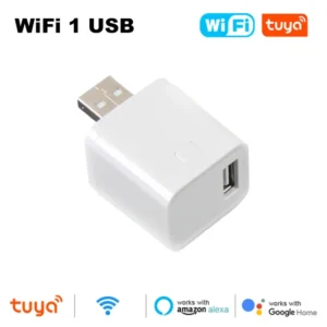 Smart Zigbee WIFI Micro USB Adaptor Switch 5V Mini 1 2 3 USB Power Adaptor APP Timing Control Works with Alexa Google Home Tuya 9