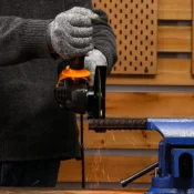 DEKO New Electric Angle Grinding Machine 115mm 800W 11000rpm Metal Wood Electric Tool Grinding Machine 5