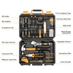 DEKO 100kpl Socket Wrench Hand Tool Set for Auto Repair with Measure Tape Driver Screwdriver Combination Tool Box edc Home DIY 2