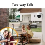 IMOU Cell 3C 3MP Battery Powered Security Camera Outdoor Wireless WIFI Camera Two-Way Talk Surveillance Camera IP66 Weatherproof 4