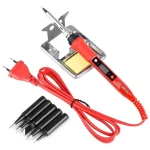 JCD 220V 80W LCD Electric Soldering Iron 908S Adjustable Temperature Soldering Iron with Quality Soldering Iron Tips and Kits 2