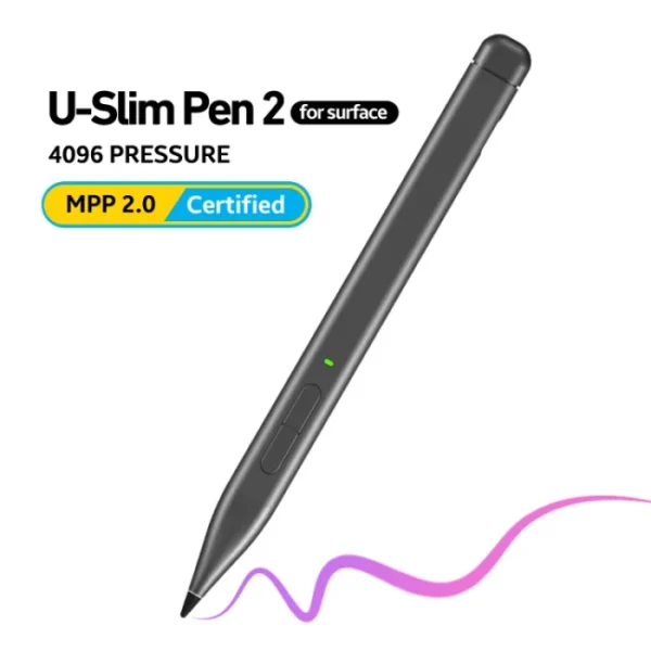 Slim pen 2 for Surface Pro 8 9 4096 palm rejection ink Stylus pencil for Surface Laptop studio 2 duo 2 ASUS HP DELL 1